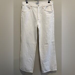 Citizens of Humanity Annina Wide Leg White Jeans Size 29